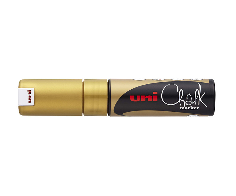 Uni Chalkmarker PWE-8K - guld