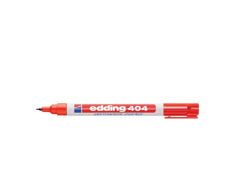 Edding 404 permanent marker 0,75 mm - Rød