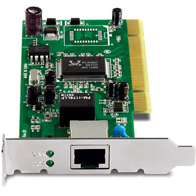 TRENDnet TEG-PCITXRL Gigabit Low Profile PCI