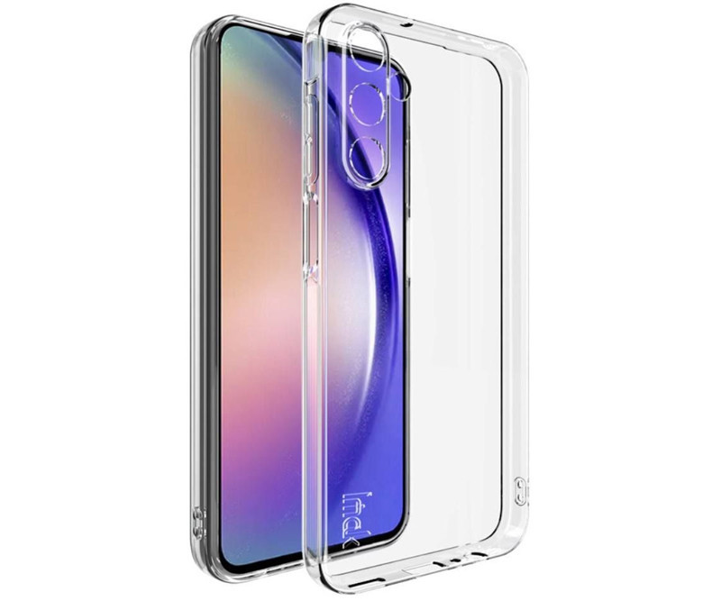 Samsung Galaxy A15 5G / A15 4G - IMAK 5 series gummi cover - Transparent