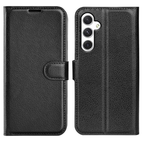 Samsung Galaxy S24 - læder cover - sort