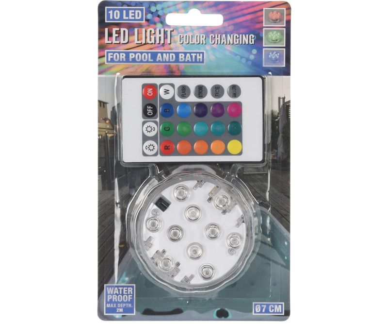 10 LED Undervandslys til Pool & Spa