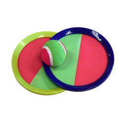 Velcro tennissæt med 1 bold - Ø 19cm
