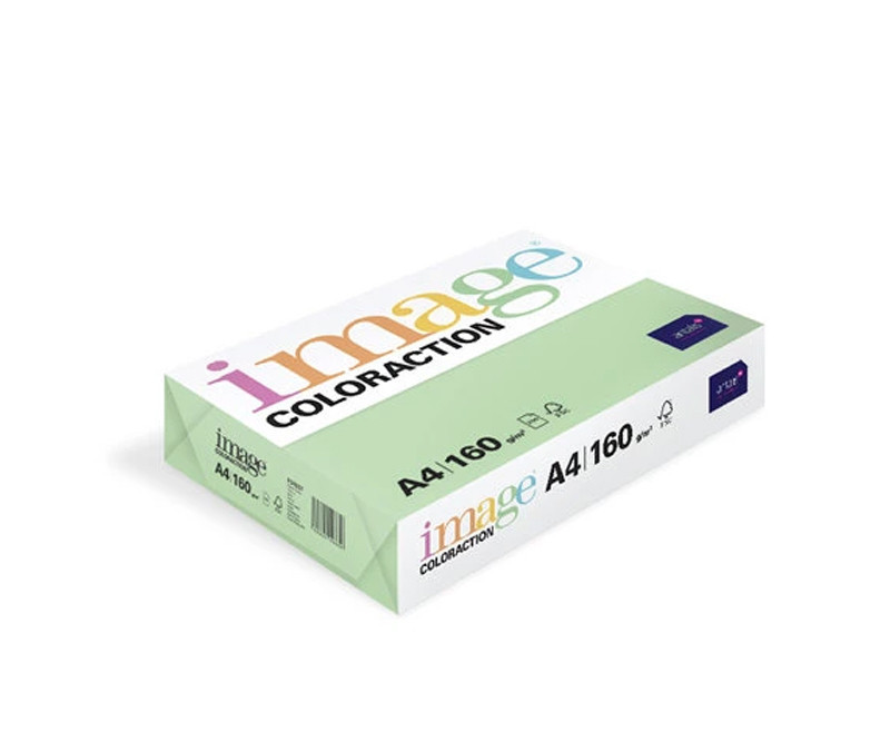 Image Coloraction A4 160g 250 ark - Pastel Green