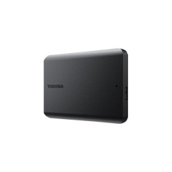 Toshiba Canvio Harddisk Basics 1TB ekstern 2.5" USB 3.2 - Mat sort
