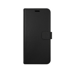 Valenta Book Case Leather iPhone 15 Pro - Sort