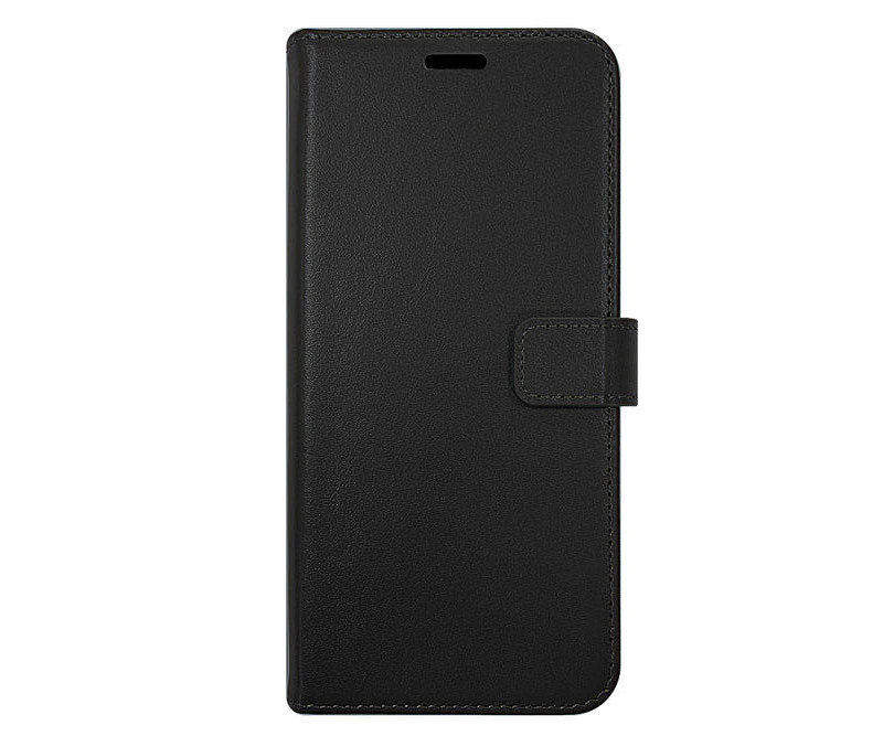 Valenta Book Case Leather iPhone 15 Pro - Sort