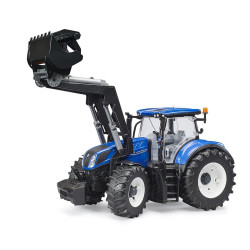 Bruder New Holland T7.315 Traktor med Frontlæsser