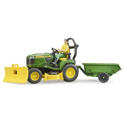 Bruder John Deere Havetraktor med tipvogn