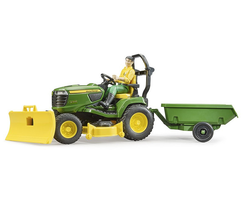 Bruder John Deere Havetraktor med tipvogn