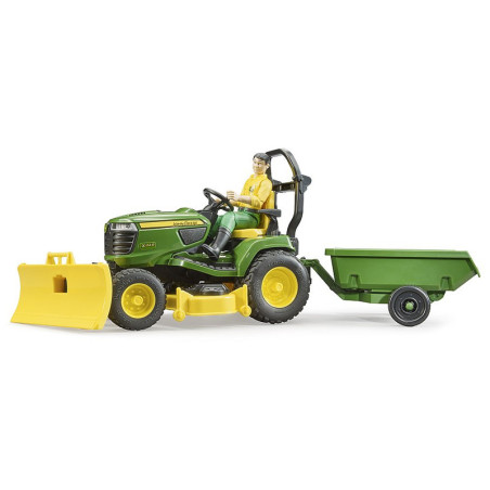 Bruder John Deere Havetraktor med tipvogn