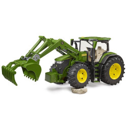 Bruder John Deere 7R 350 Traktor med frontlæsser