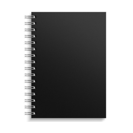 Notebook A5 black