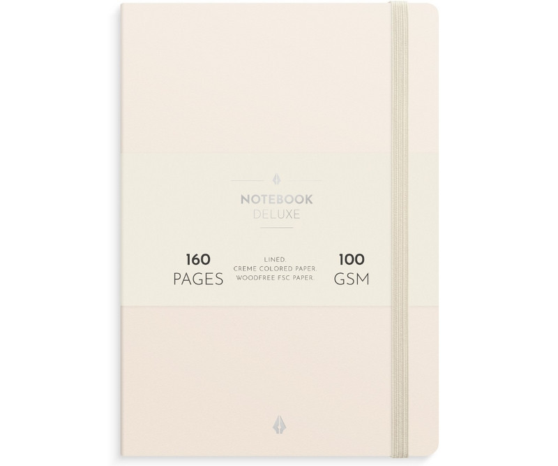 Notebook Deluxe A5 - beige