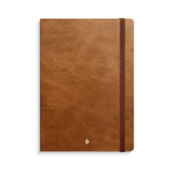 Notebook Deluxe A5 - brown