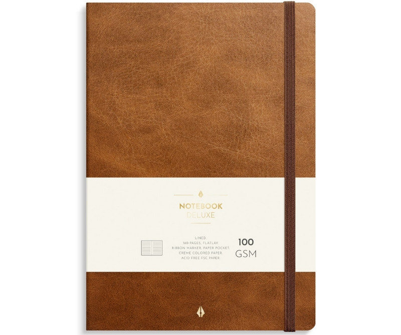 Notebook Deluxe B5 - Brown