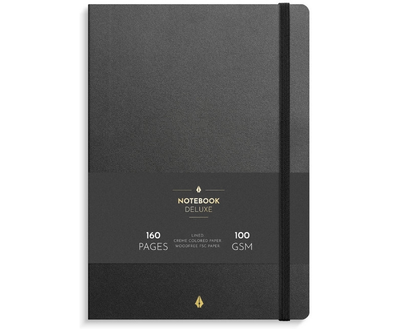 Notebook Deluxe B5 - Black