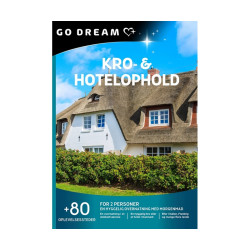 GO DREAM - Kro og Hotelophold (Fysisk Gaveæske)