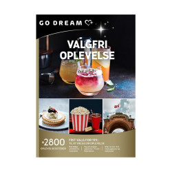 GO DREAM - Valgfri oplevelser 199 (Fysisk Gaveæske)