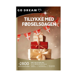 Go Dream - Tillykke med fødselsdagen - 499 (Fysisk Gaveæske)