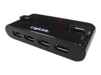 Logilink USB2.0 HUB 10 ports m. ekstern psu