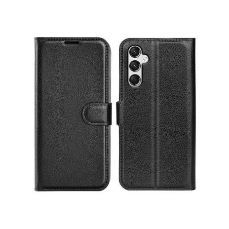 Samsung Galaxy A25 5G - Læder cover / pung - Sort