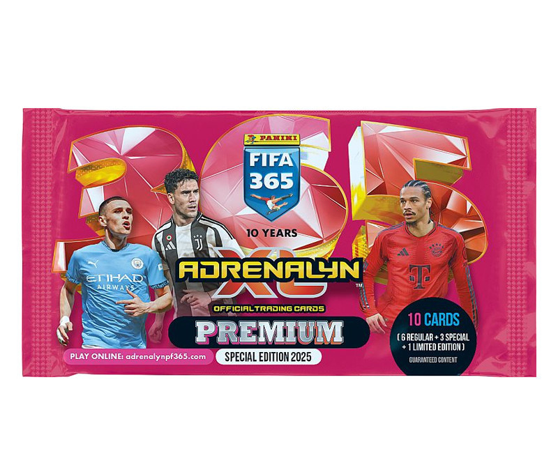 Panini - Adrenalyn XL FIFA 365 2025 Special Edition - Premium Booster Pakke