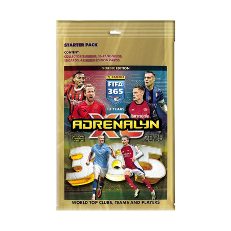 Panini - Adrenalyn XL FIFA 365 2025 Nordic Edition - Startersæt