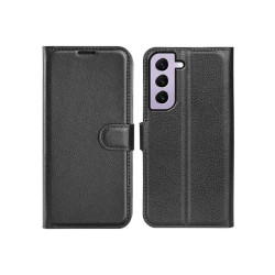 Samsung Galaxy S23 5G - Læder cover / pung - Sort