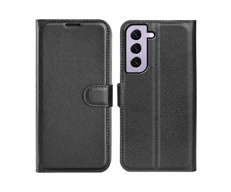 Samsung Galaxy S23 5G - Læder cover / pung - Sort