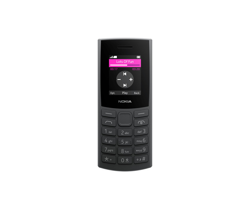 Nokia 105 4G (2023) 1.8" Brunsort