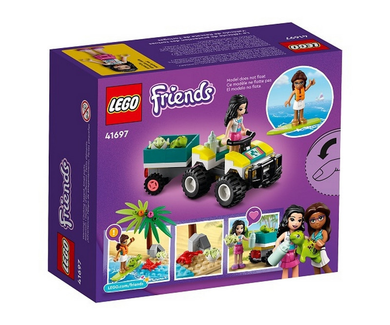 Lego Friends, Skildpadde-redningskøretøj (41697)