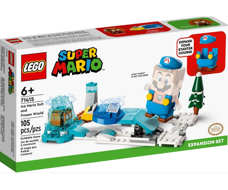 Lego Super Mario, Is-Mario-dragt og Frozen World – udvidelsessæt (71415)