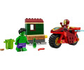 Lego Marvel, Iron Man med motorcykel og Hulk (76287)