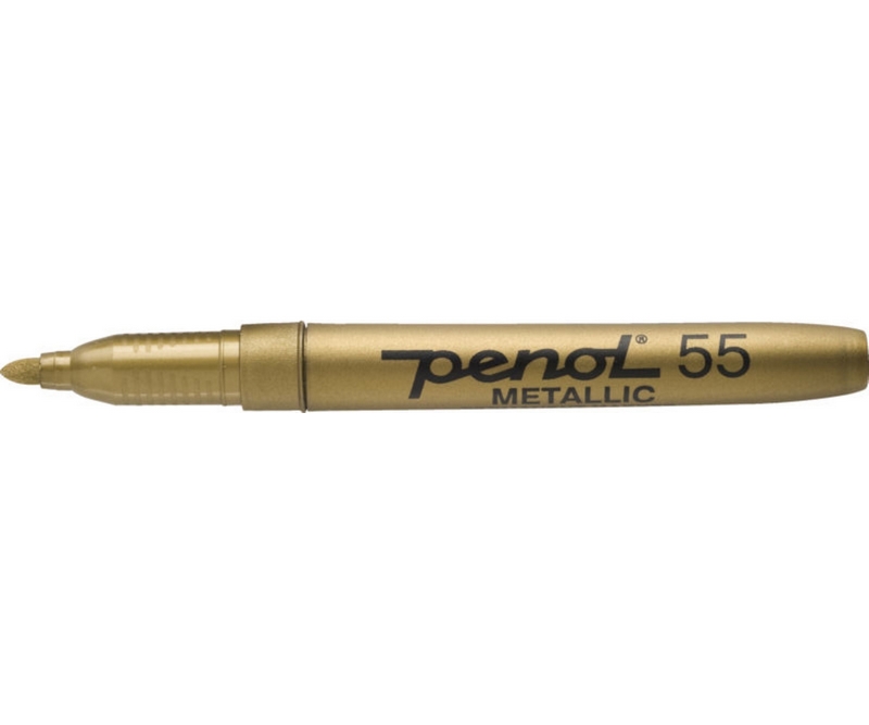 Penol 55 Metallic permanent 0,5-1,5 mm. - Guld