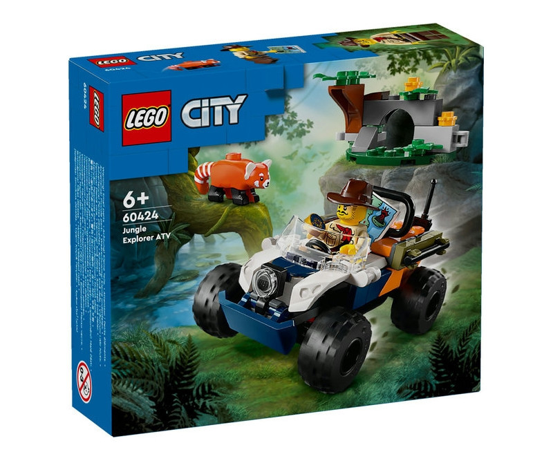 Lego City, Jungleeventyr – ATV og rød panda-mission (60424)