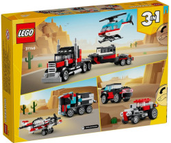 Lego Creator, Blokvogn med helikopter  (31146)