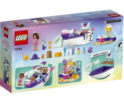 Lego Gabby´s Dollhouse, Gabby og Havkats skib og spa (10786)