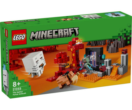 Lego Minecraft, Baghold ved Nether-portalen (21255)