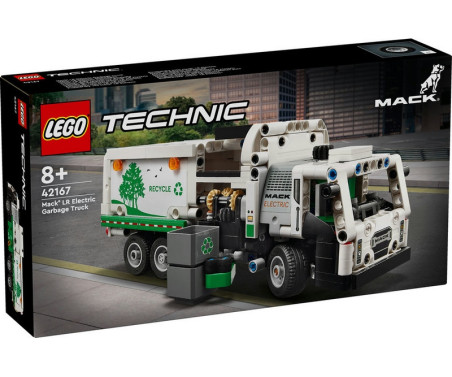 Lego Technic, Mack® LR Electric-skraldevogn (42167)