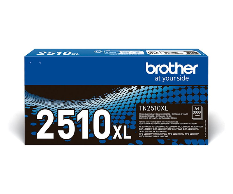 Brother TN-2510XL Sort 3000 sider Toner