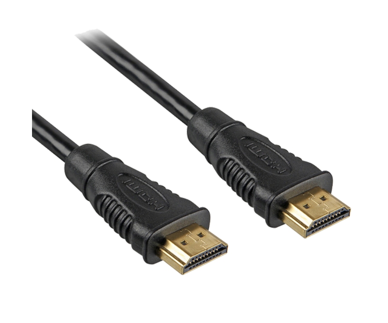 HDMI High Speed kabel 1.4 - sort - 15 meter