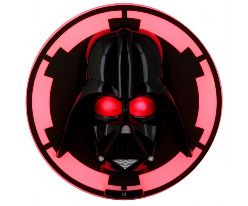 STAR WARS 3D LED væglampe - Darth Vader