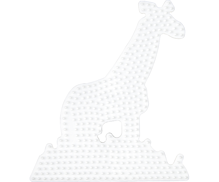 Hama Midi Perleplade Giraf hvid - No. 292