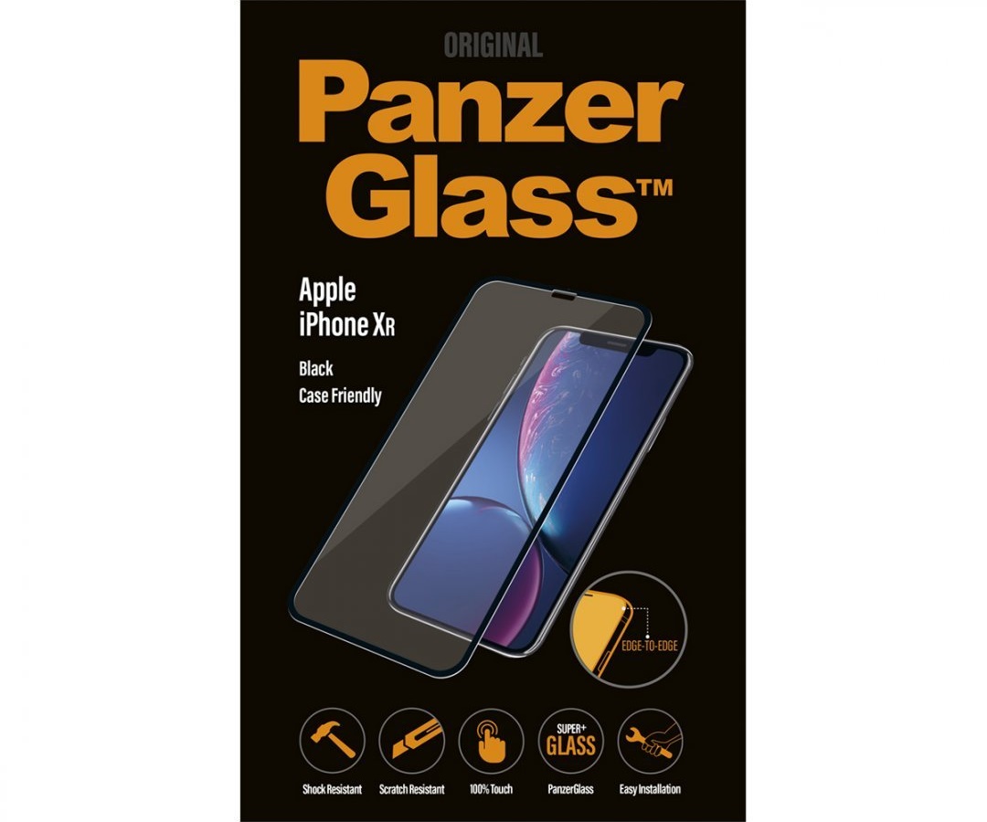 PanzerGlass Apple iPhone XR/11 Black (cover venlig)