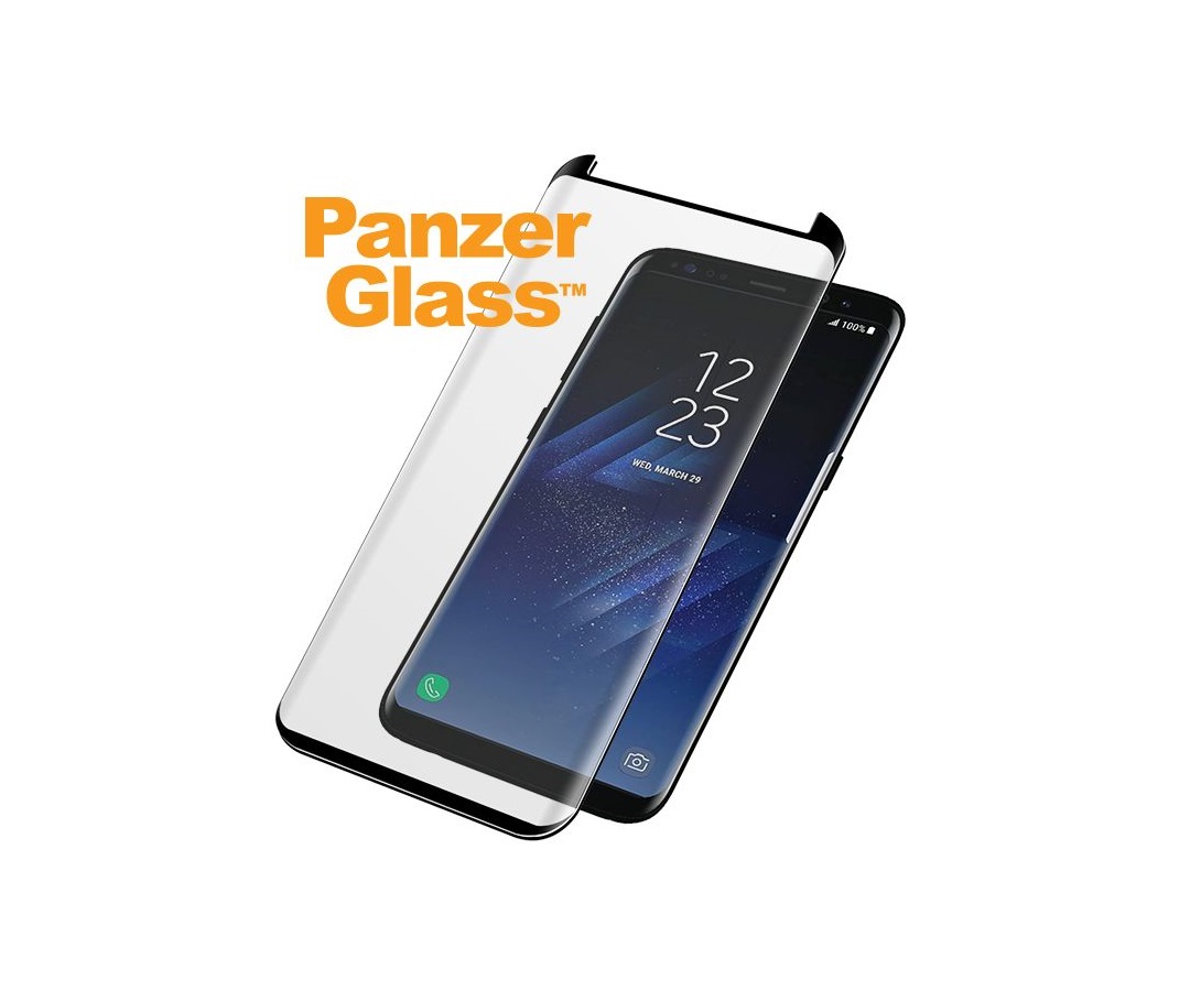 PanzerGlass Samsung Galaxy S8 Black (Cover venlig)
