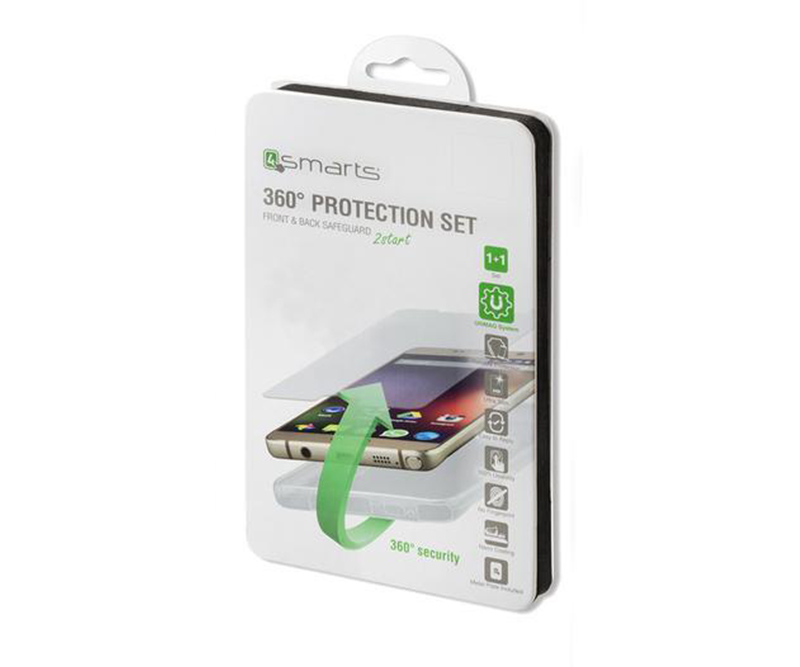 Sony Xperia X 360 beskyttelsessæt (Cover og hærdet glas)
