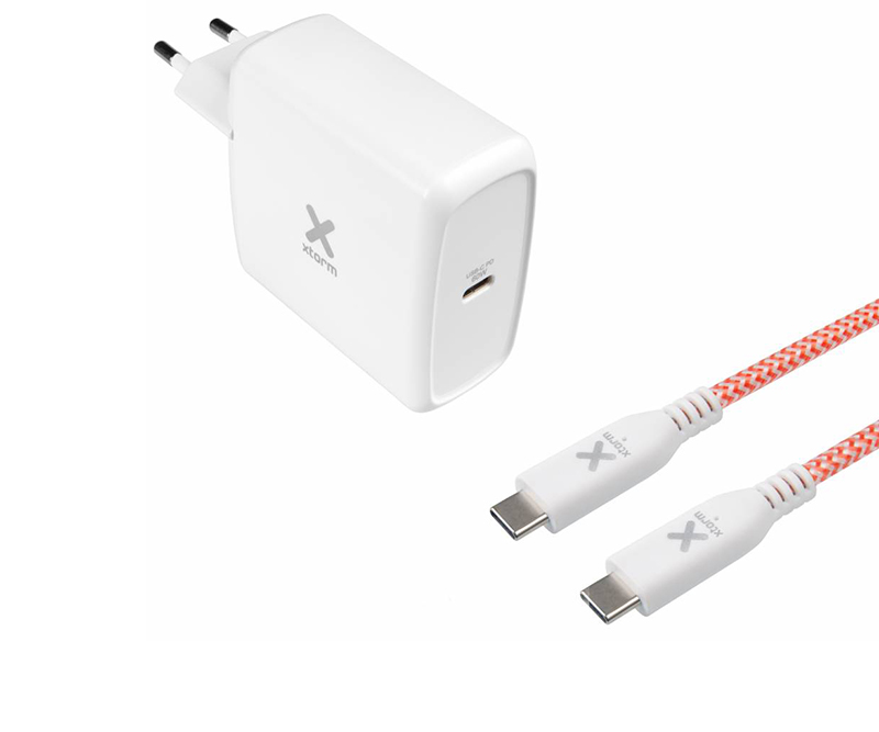 Xtorm USB-C PD (60W) AC adapter - inkl. 1m kabel