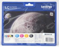 Brother Inkjet - LC1000 - Value pack alle 4 farver
