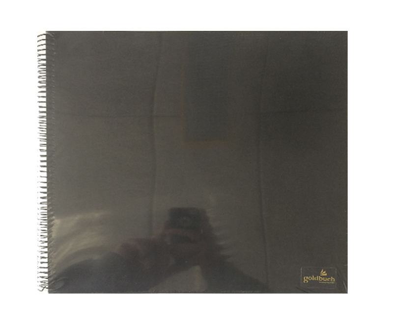 Goldbuch foto album - 34x30 - Sort (Sort Kant)
